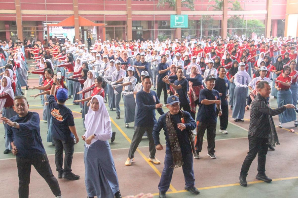 Mendikdasmen galakkan Gerakan Pagi Ceria guna penguatan karakter siswa
