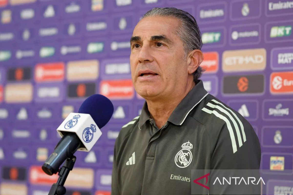 Scariolo imbau pemain Real Madrid tampil maksimal lawan Asvel