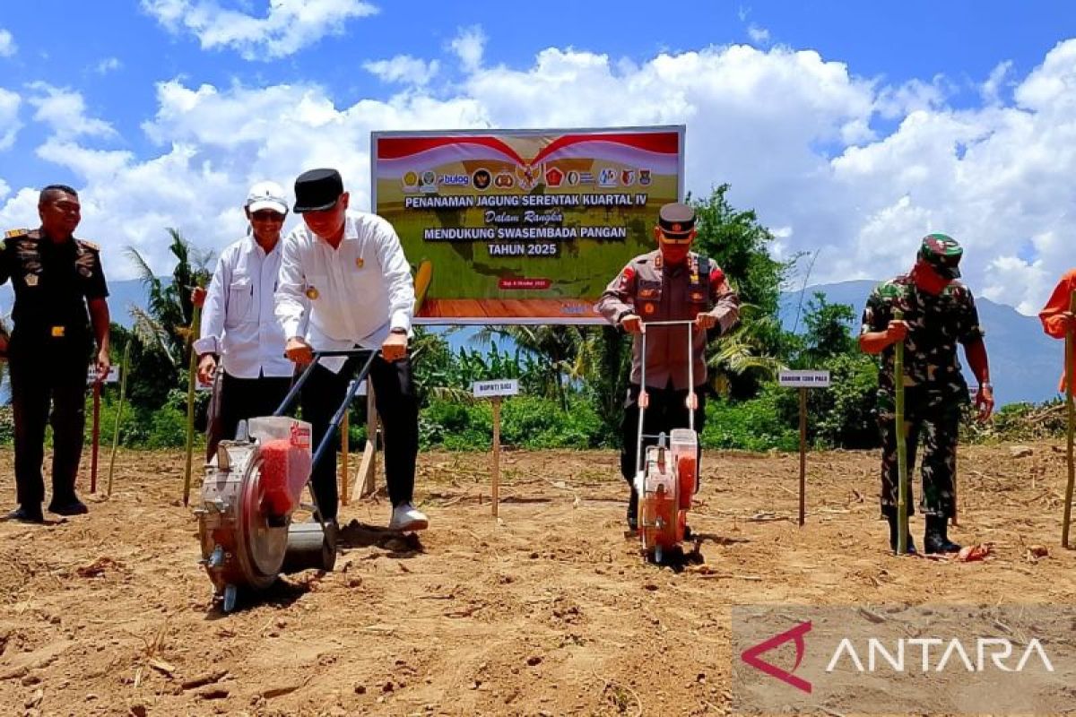Polres Sigi gandeng pemda untuk dukung program swasembada pangan