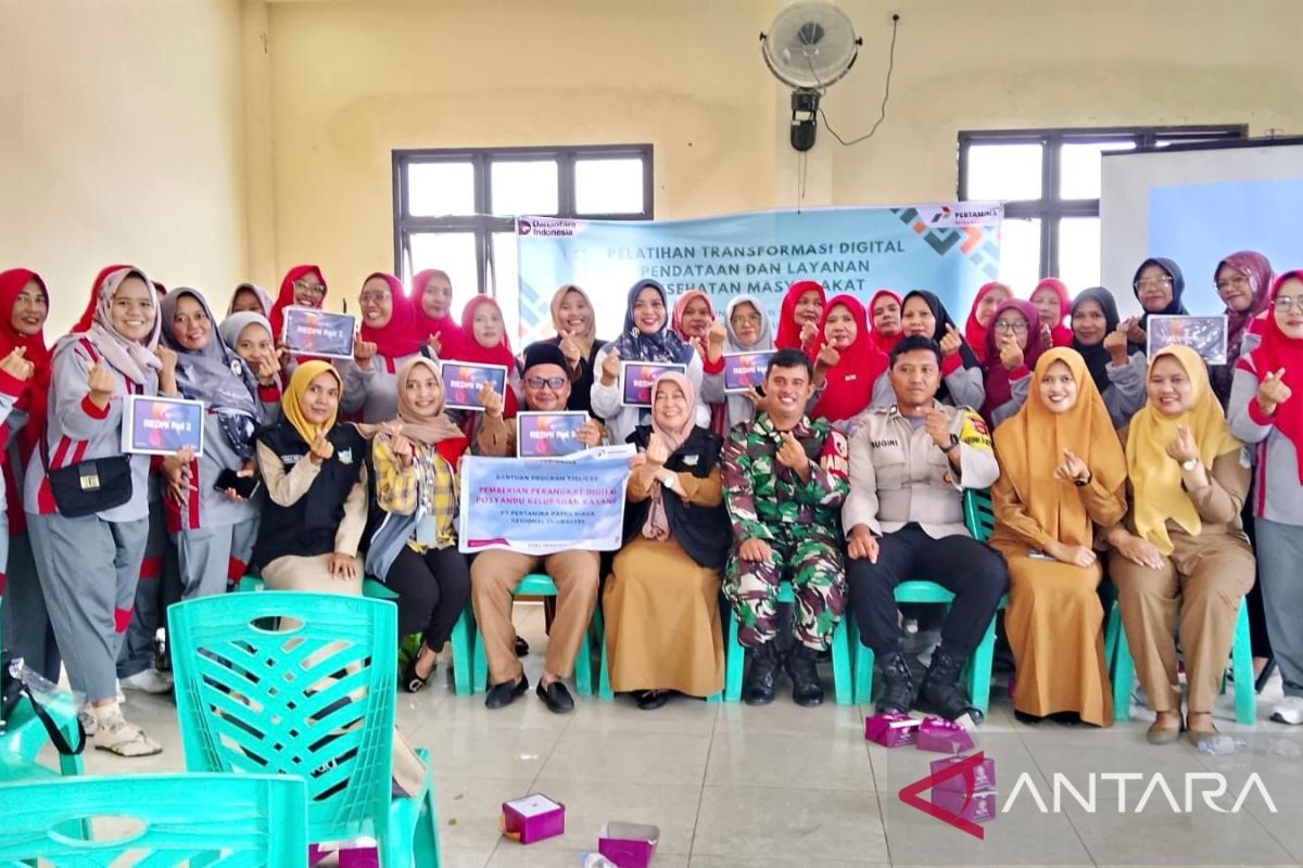 Pertamina gelar pelatihan transformasi digital pendataan layanan kesehatan masyarakat Jambi