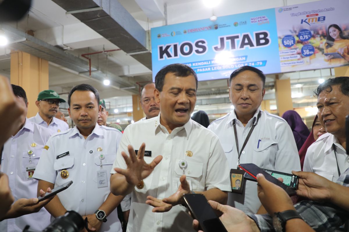 Pemprov Jateng  jaga stabilitas harga komoditas pangan lewat Kios JTAB