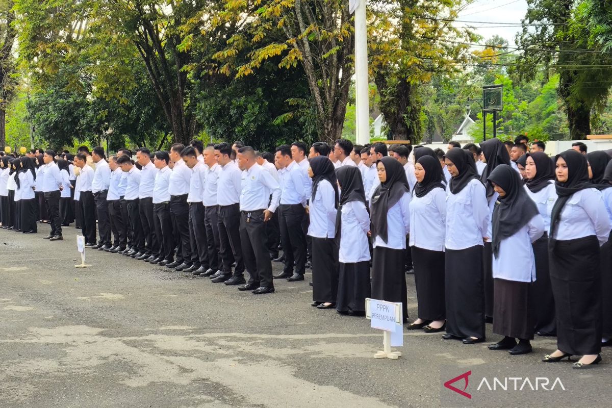 Pemkab HST usulkan nomor induk pegawai 983 PPPK paruh waktu