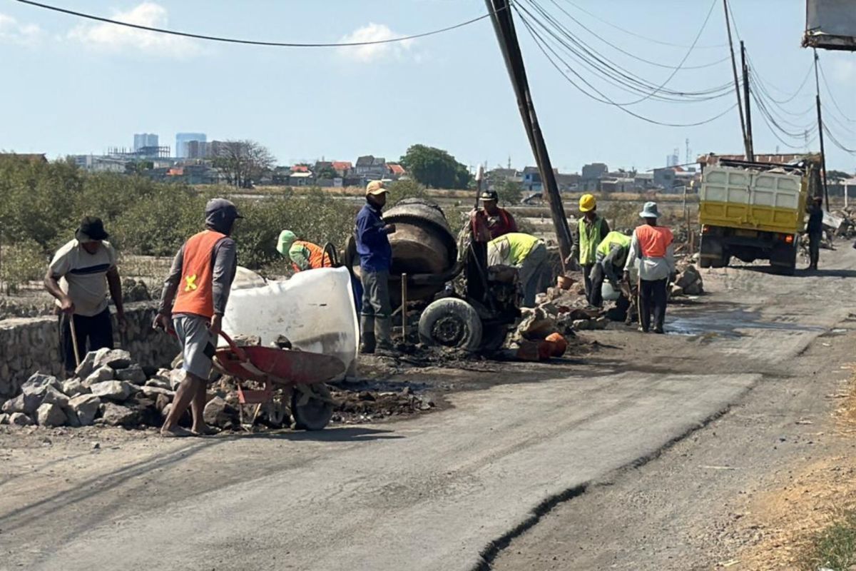 Pemkab Sidoarjo targetkan betonisasi di Kecamatan Sedati selesai Desember
