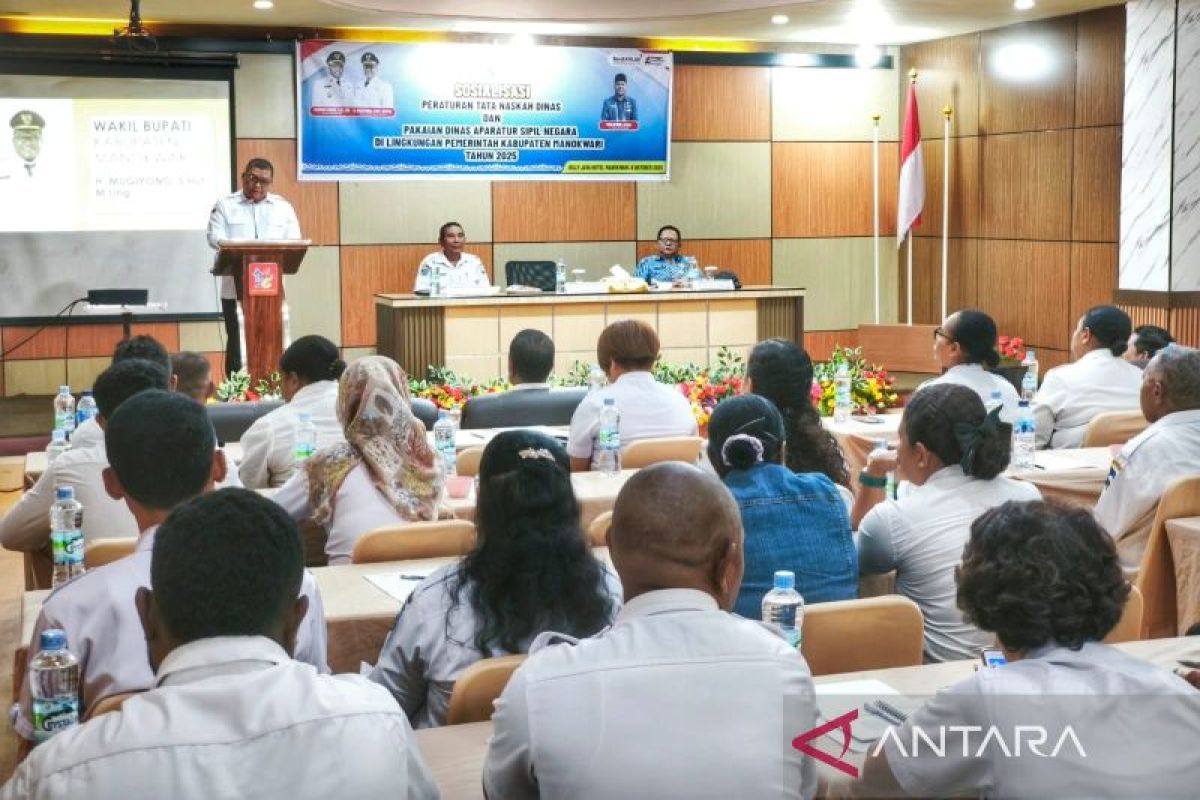 Pemkab Manokwari tingkatkan tertib administrasi perbaikan sistem tata naskah dinas