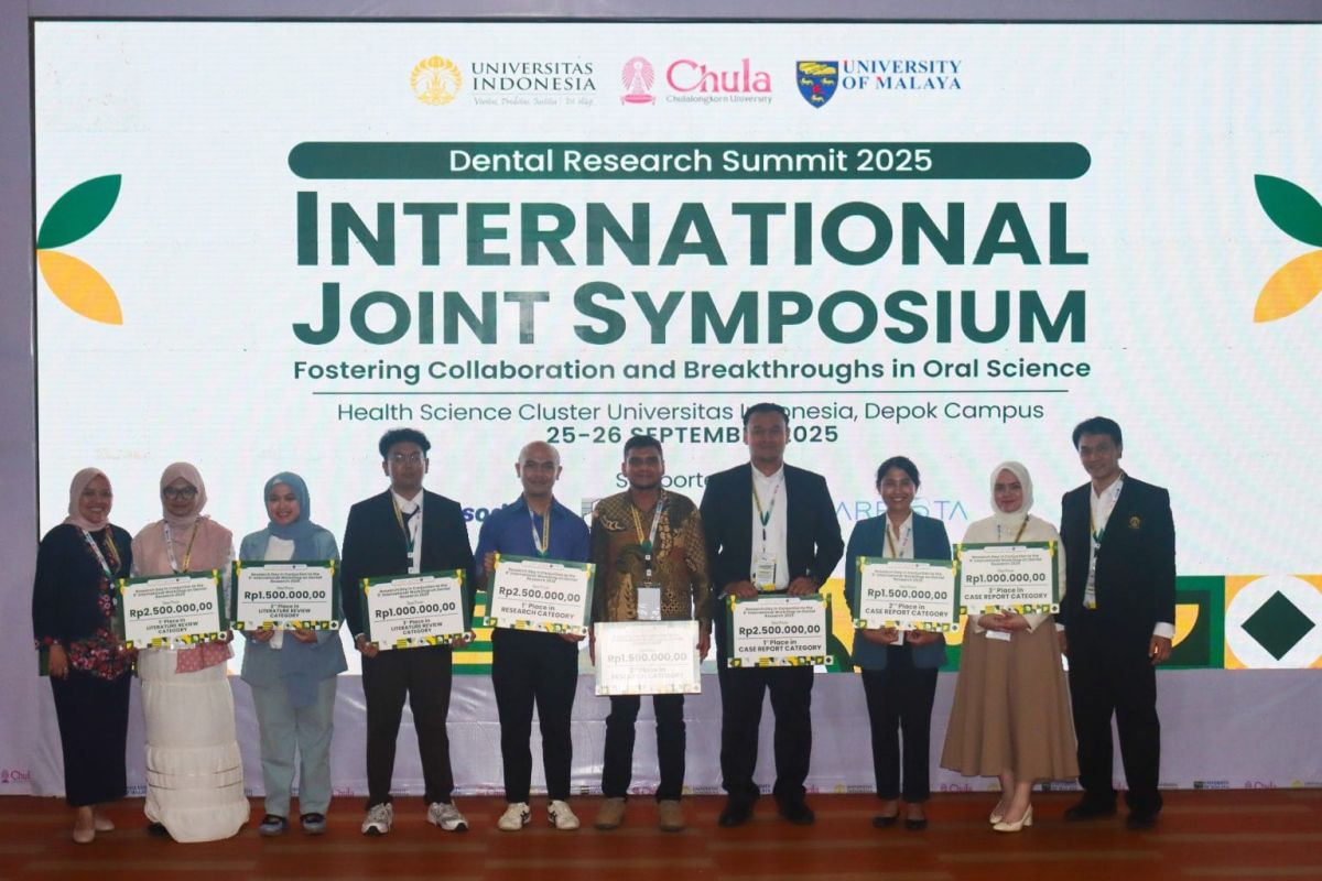 FKG UI gelar simposium untuk perkuat riset kedokteran gigi Asia Tenggara