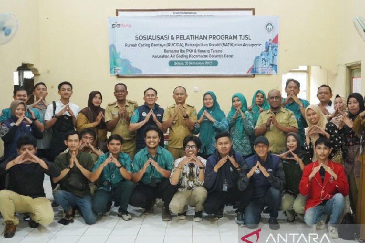 SMBR kenalkan tiga program pemberdayaan bagi warga Air Gading