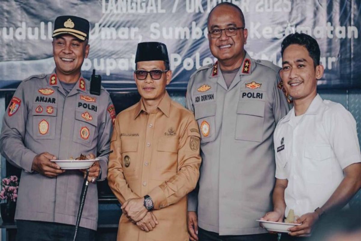 Kapolda Sulbar meluncurkan operasional SPPG di Polewali Mandar