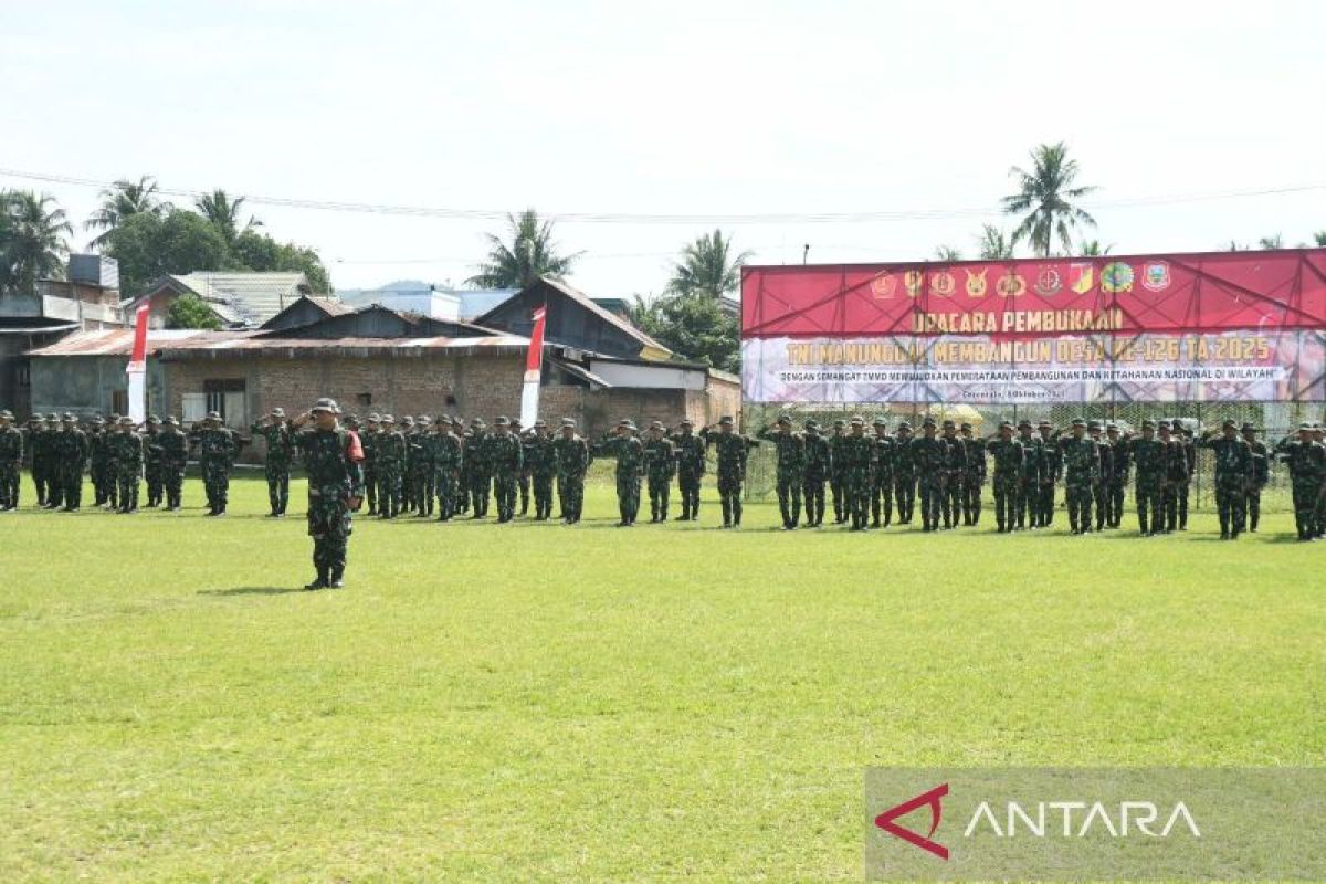 Kodim 13/15 gelar TMMD di Kabupaten Gorontalo