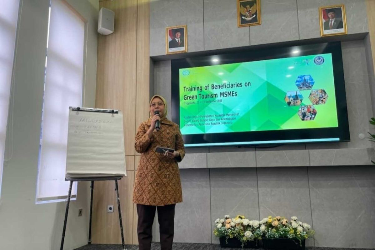 Kemenpar beri pelatihan UMKM DIY perkuat implementasi pariwisata hijau