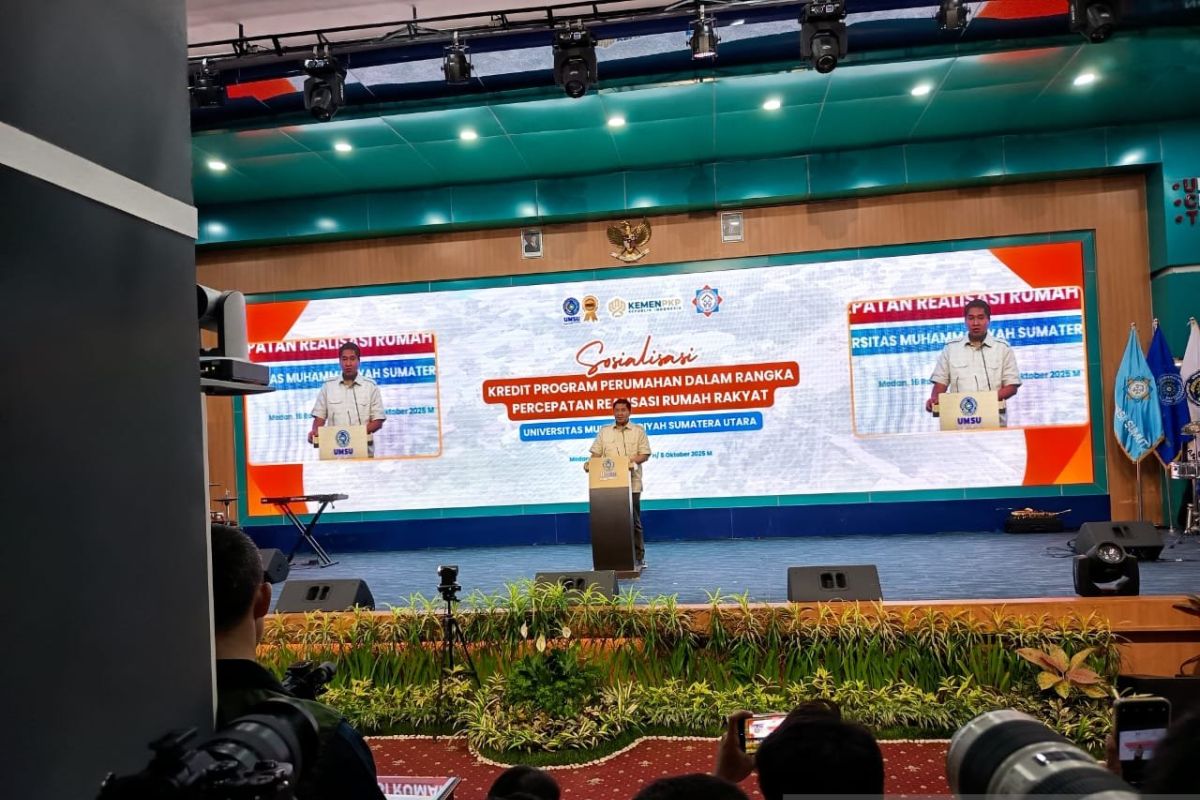 Kementerian PKP sosialisasi kredit program perumahan di UMSU