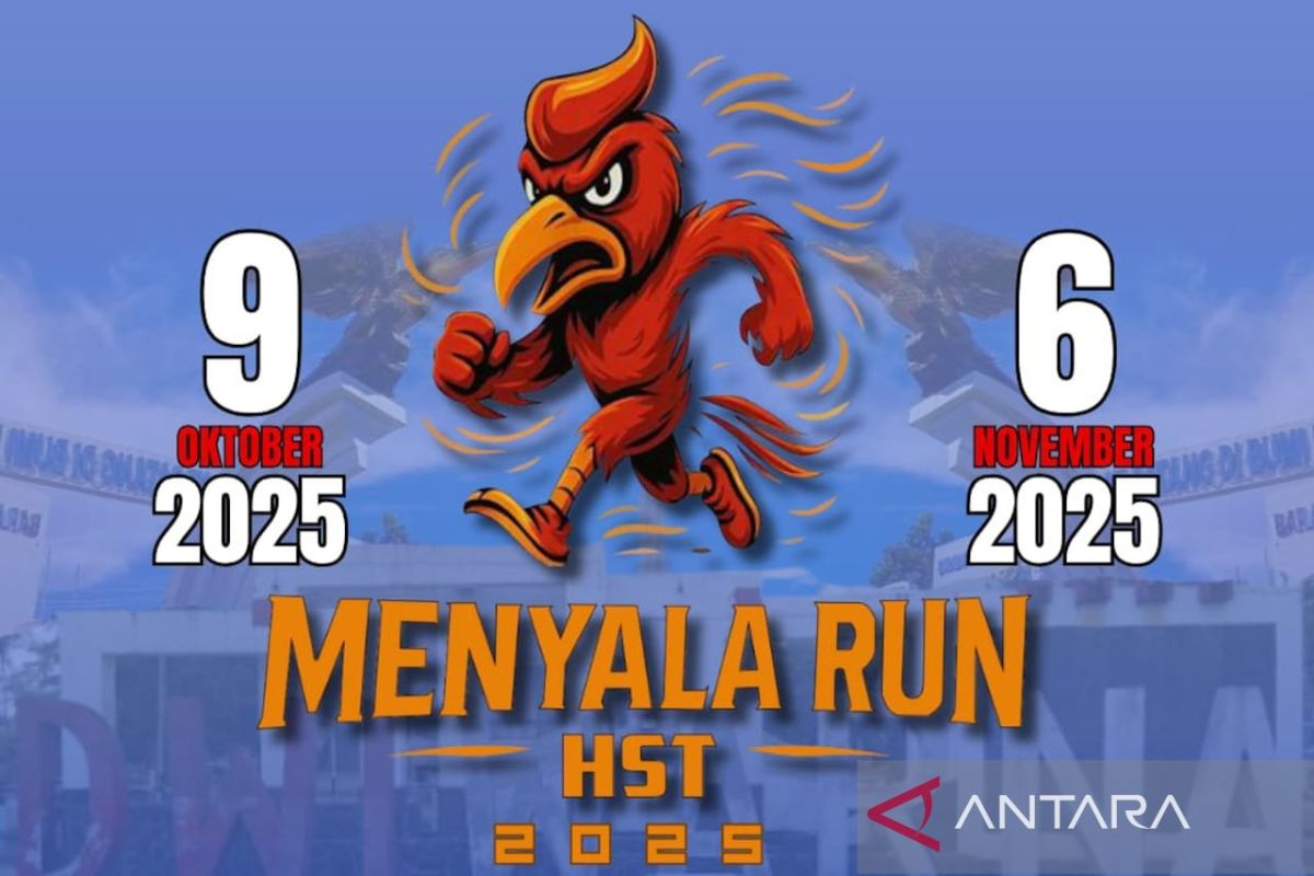 Menyala Run HST 2025 bakal ramaikan Hari Jadi Kabupaten HST ke-66