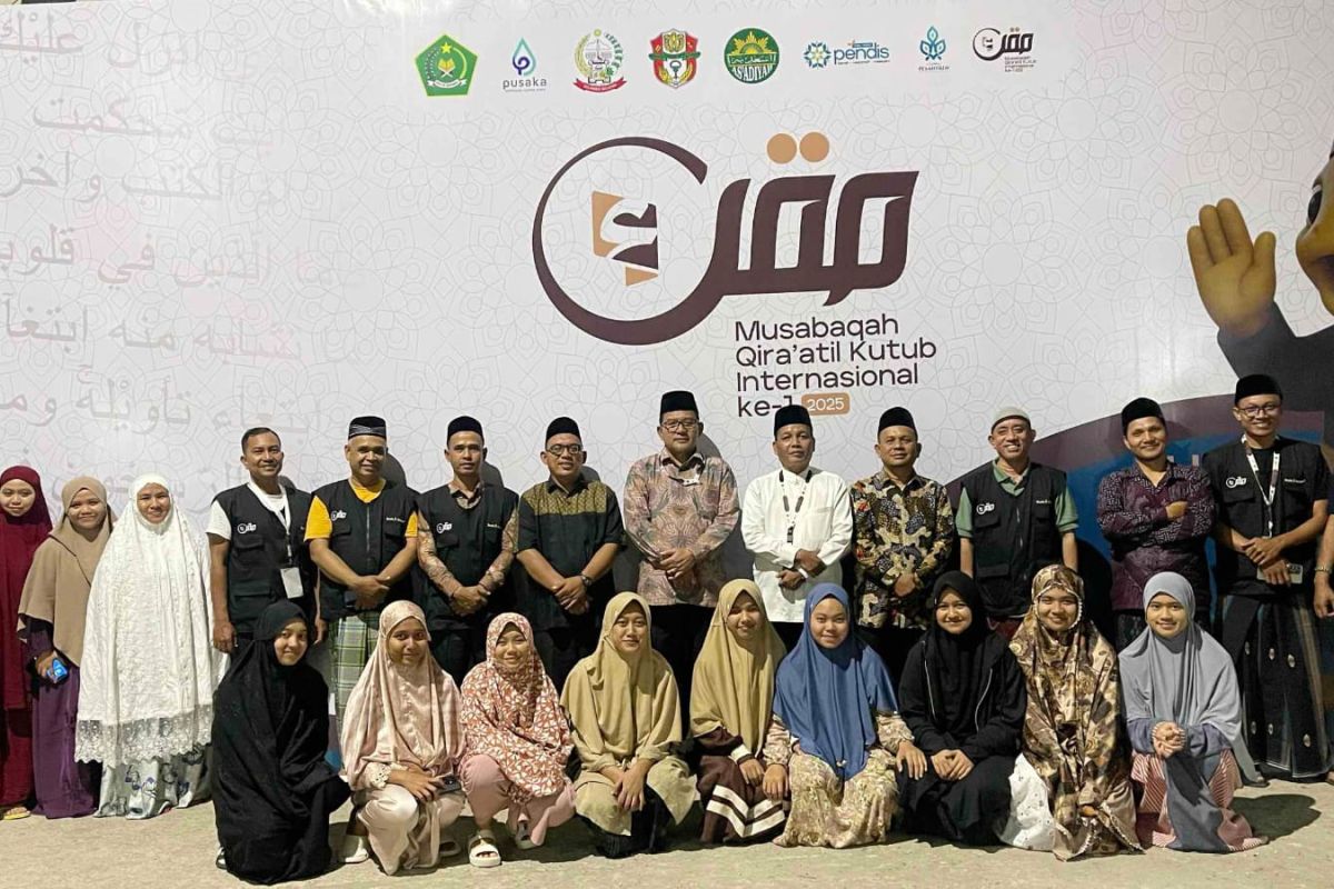 Kafilah Aceh raih emas MQK Internasional 2025 di Sulawesi Selatan