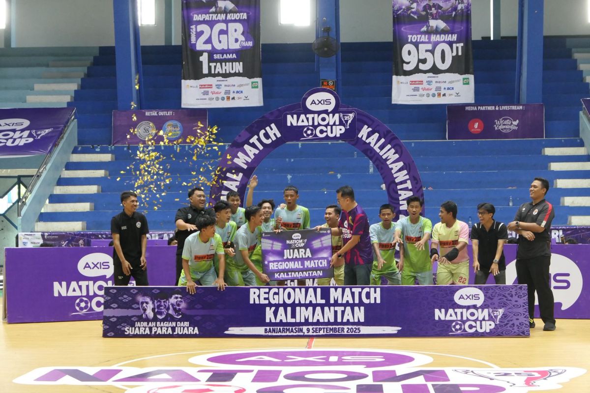 SMKN 1 Balikpapan berhasil juarai AXIS Nation Cup 2025 se-Kalimantan