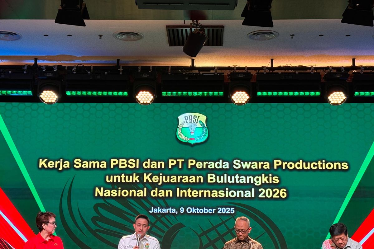 PBSI dan Perada Swara Productions kerja sama tingkatkan pembinaan