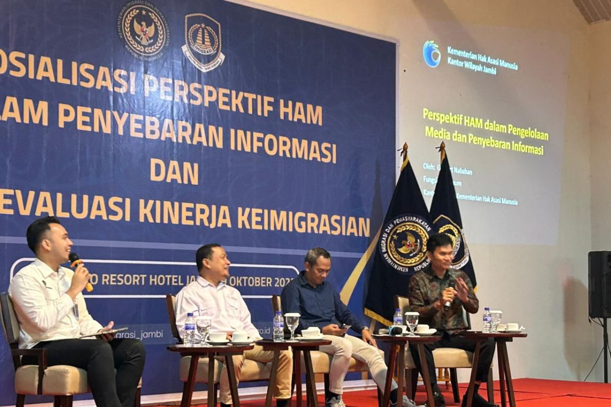 Kanwil HAM Jambi:  Media bagian penting dalam demokrasi dan hak asasi