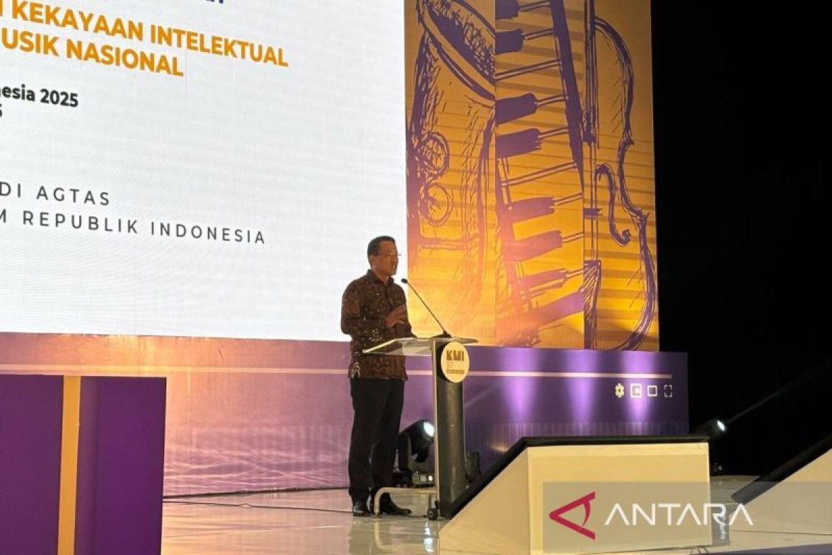 Menhum hadirkan regulasi dukung transparansi tata kelola royalti
