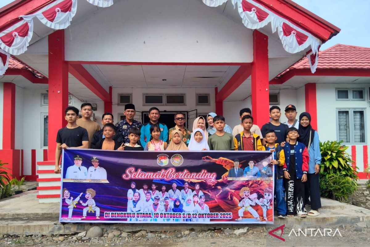 Mukomuko lepas 14 atlet Kejuaraan Taekwondo tingkat provinsi