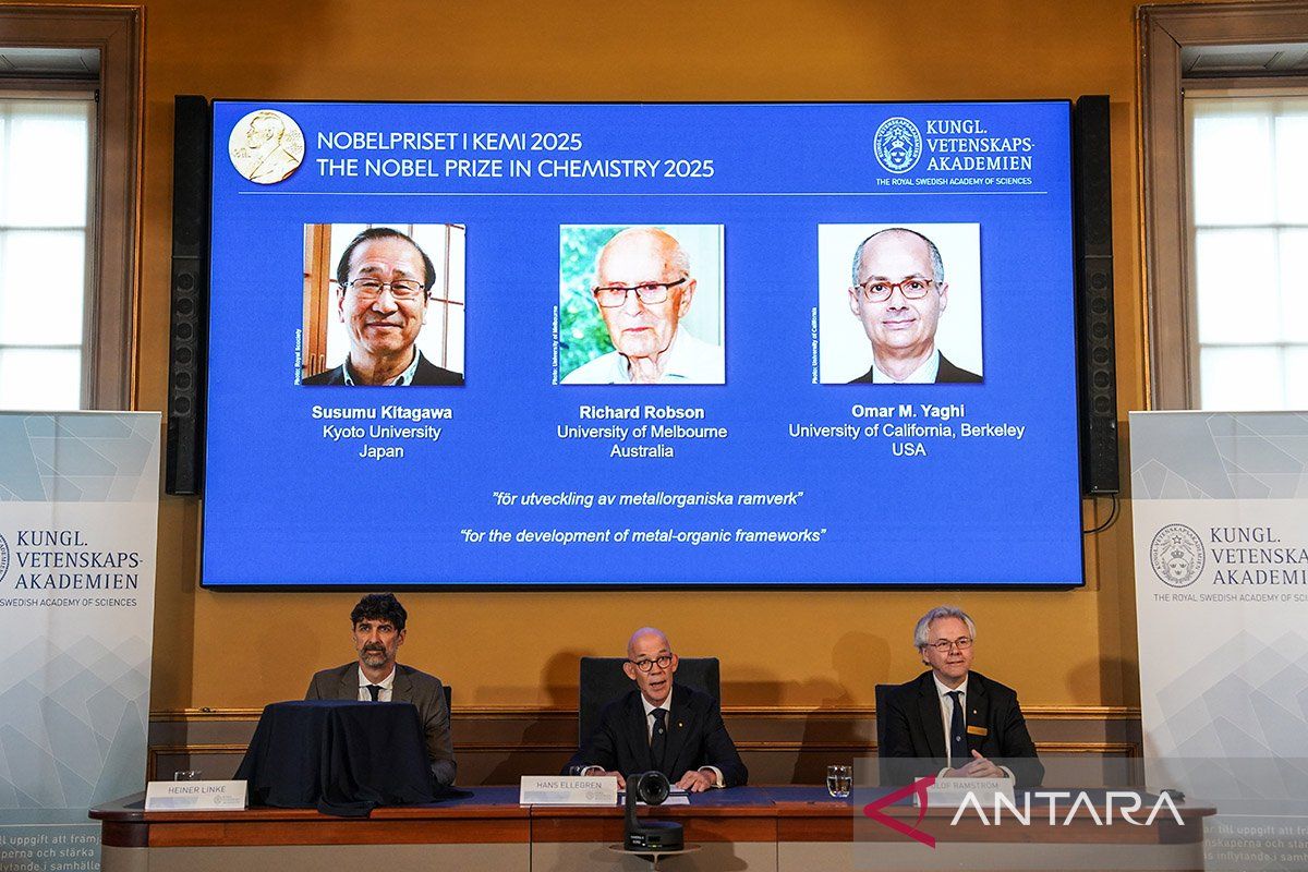 Dua ilmuwan Jepang raih Hadiah Nobel kedokteran dan kimia