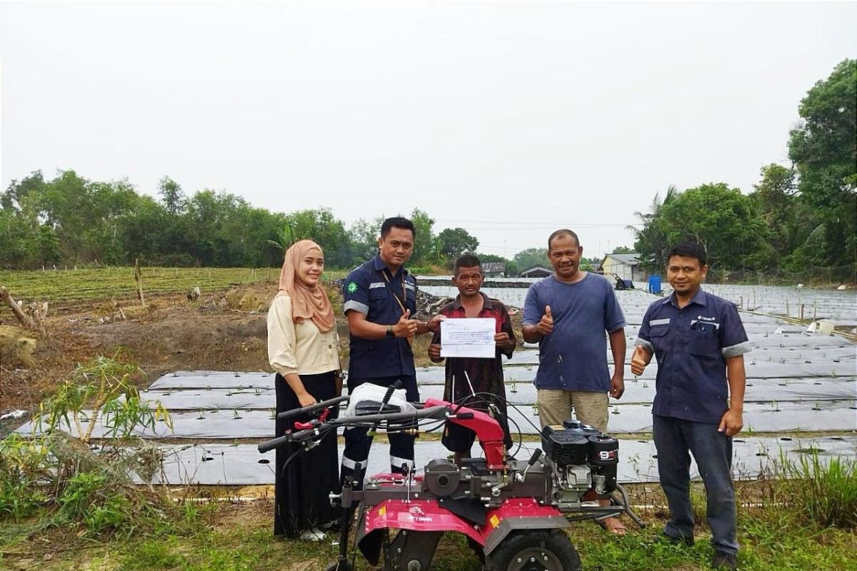 Pasca-dihujani lemparan batu, PT Timah tetap tebar manfaat bagi petani