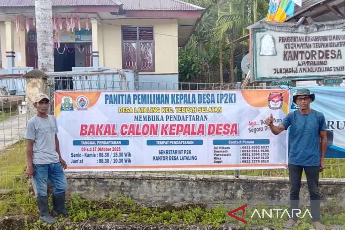 DPMD: Pendaftaran bakal calon kades di Simeulue mulai dibuka