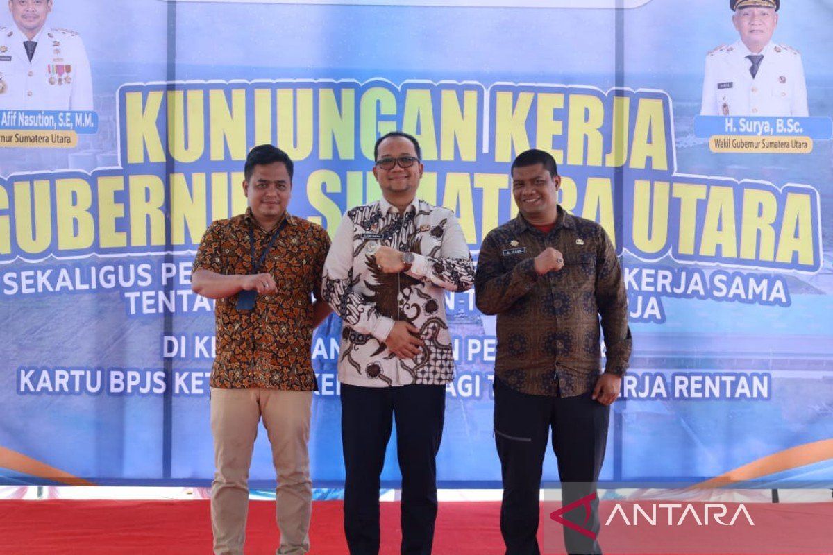 201 pekerja rentan terima BPJS, Pemkot Tanjungbalai apresiasi Pemprovsu