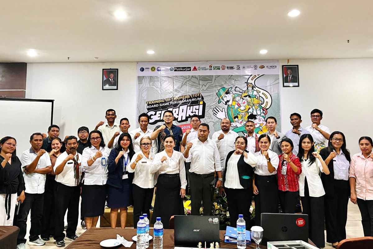 Pemprov NTT mendukung pemanfaatan papan edukatif mitigasi perubahan iklim