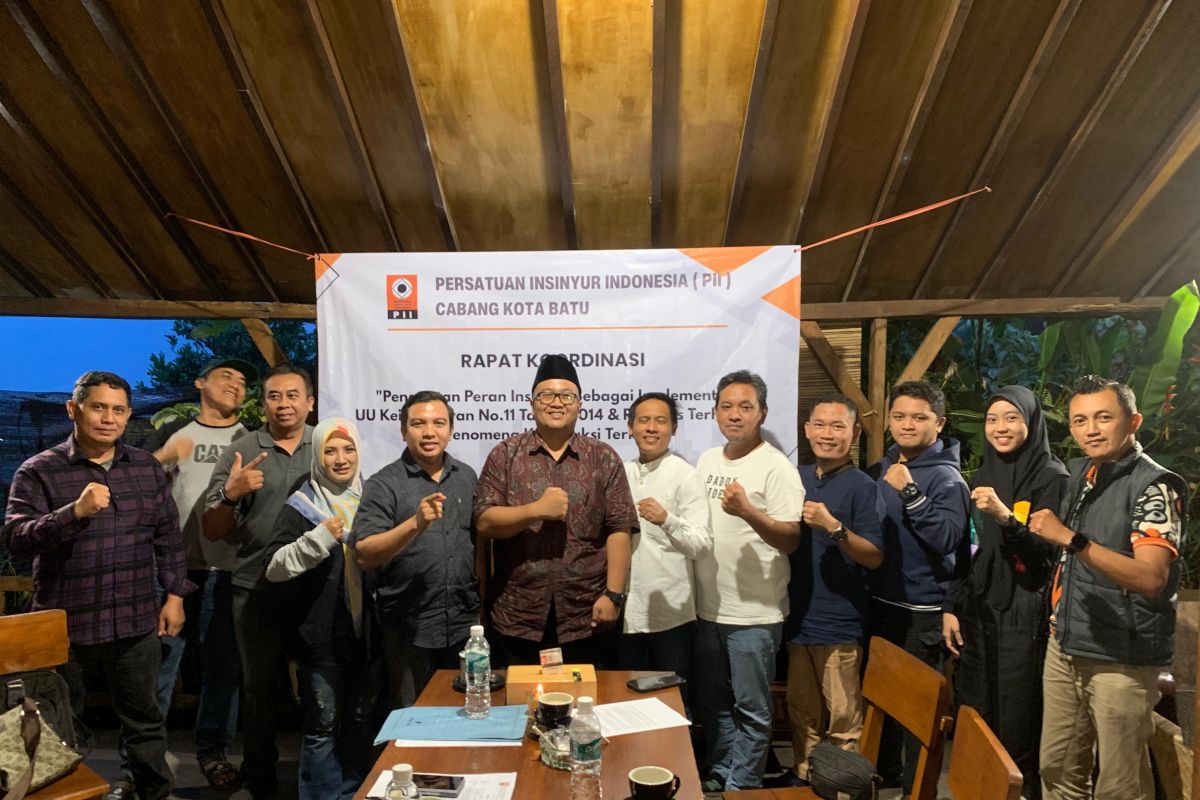 PII Batu minta anggota edukasi soal teknis kelaikan bangunan ke warga