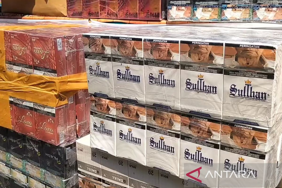 Bea Cukai sita 1,6 juta batang rokok ilegal di Ciayumajakuning