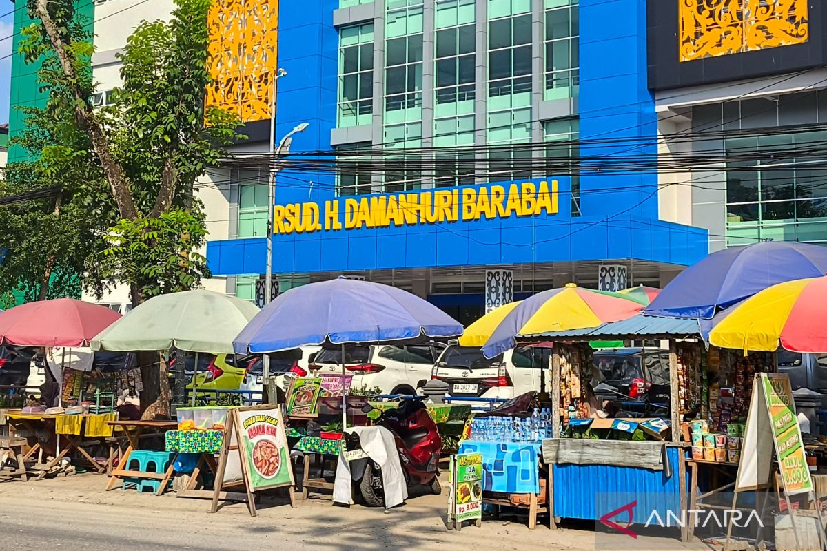RSUD H Damanhuri Barabai pastikan tata ulang PKL
