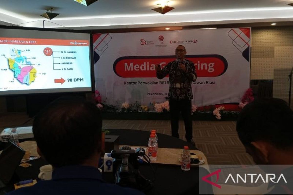 BEI Riau catat pertumbuhan 57 ribu investor tahun 2025