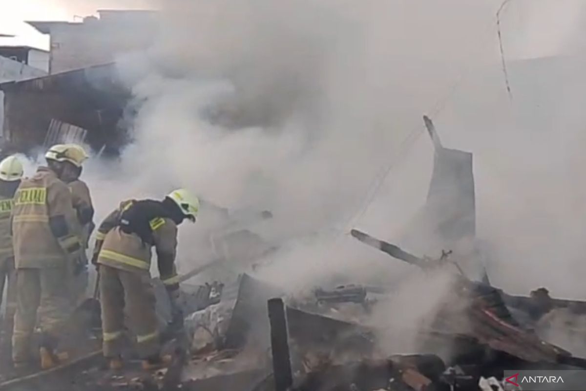 Kerugian akibat kebakaran lapak di Duren Sawit capai Rp80 juta