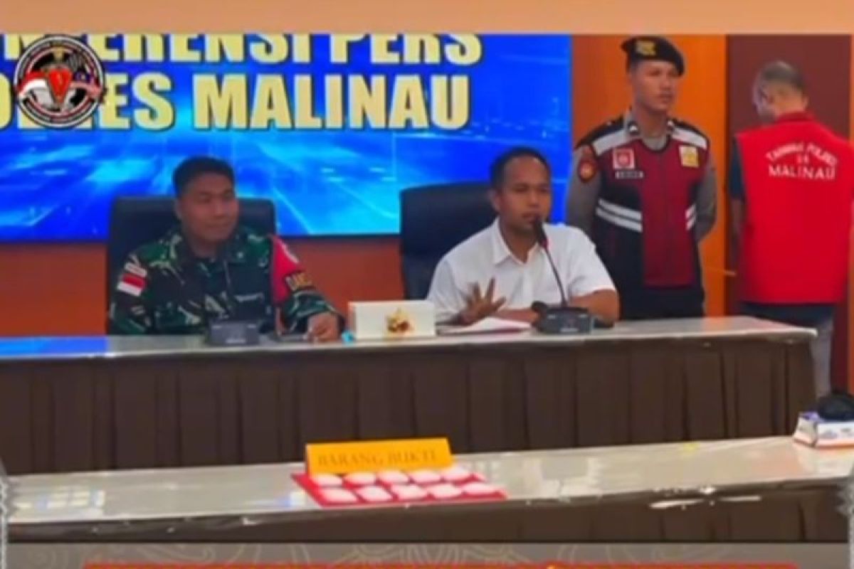 Satgas Pamtas Polres Malinau Gagalkan Peredaran Narkoba 507 Gram