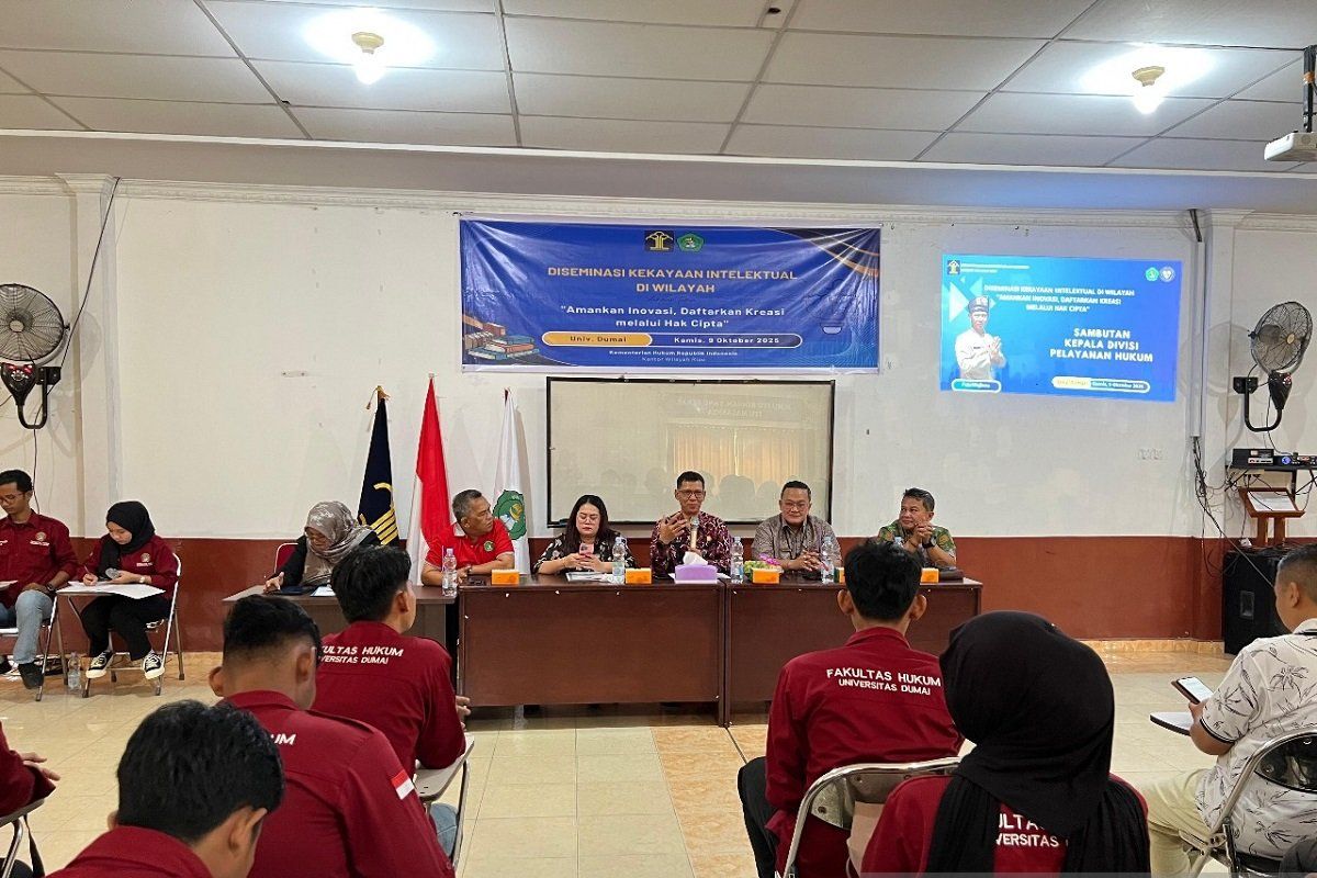 Kemenkum Riau Ajak Mahasiswa Universitas Dumai Lindungi Karya Cipta Lewat Diseminasi Kekayaan Intelektual