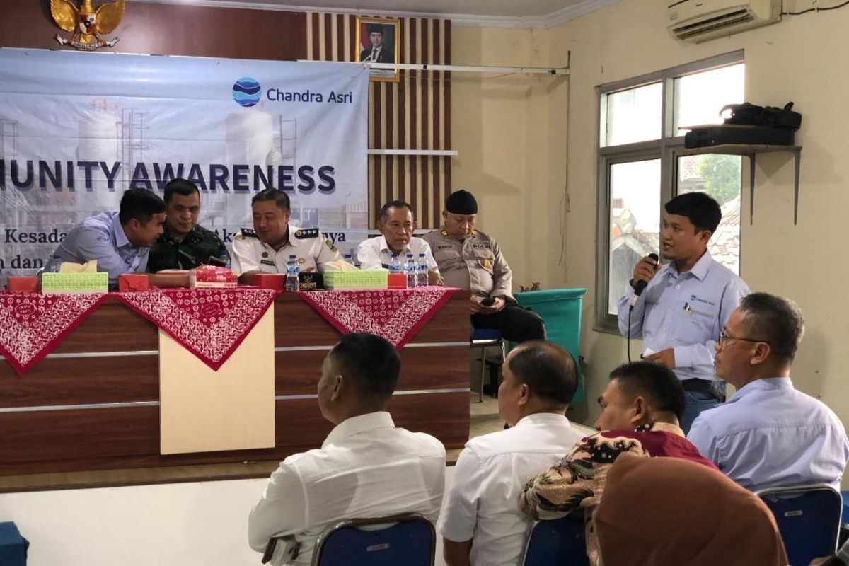 Chandra Asri gelar Community Awarness, edukasi masyarakat hadapi bencana