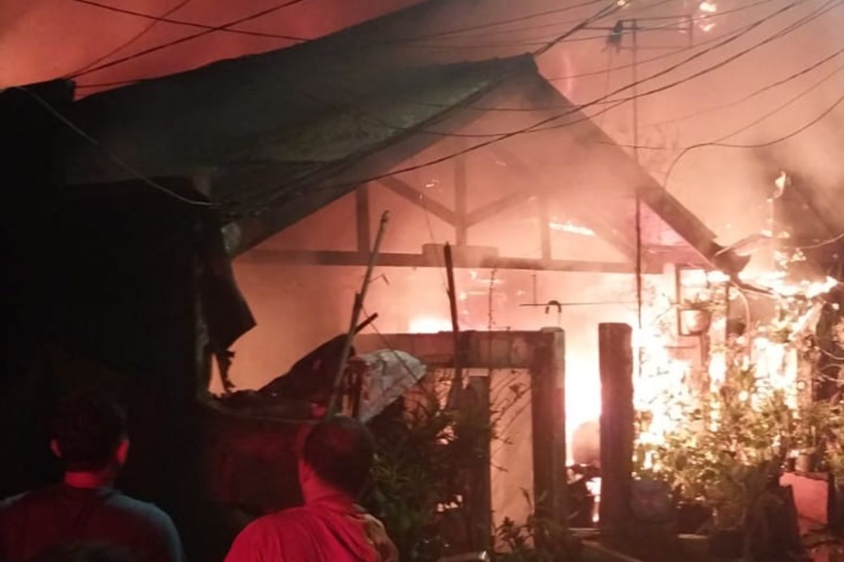 Kebakaran terjadi di Tanjung Priok