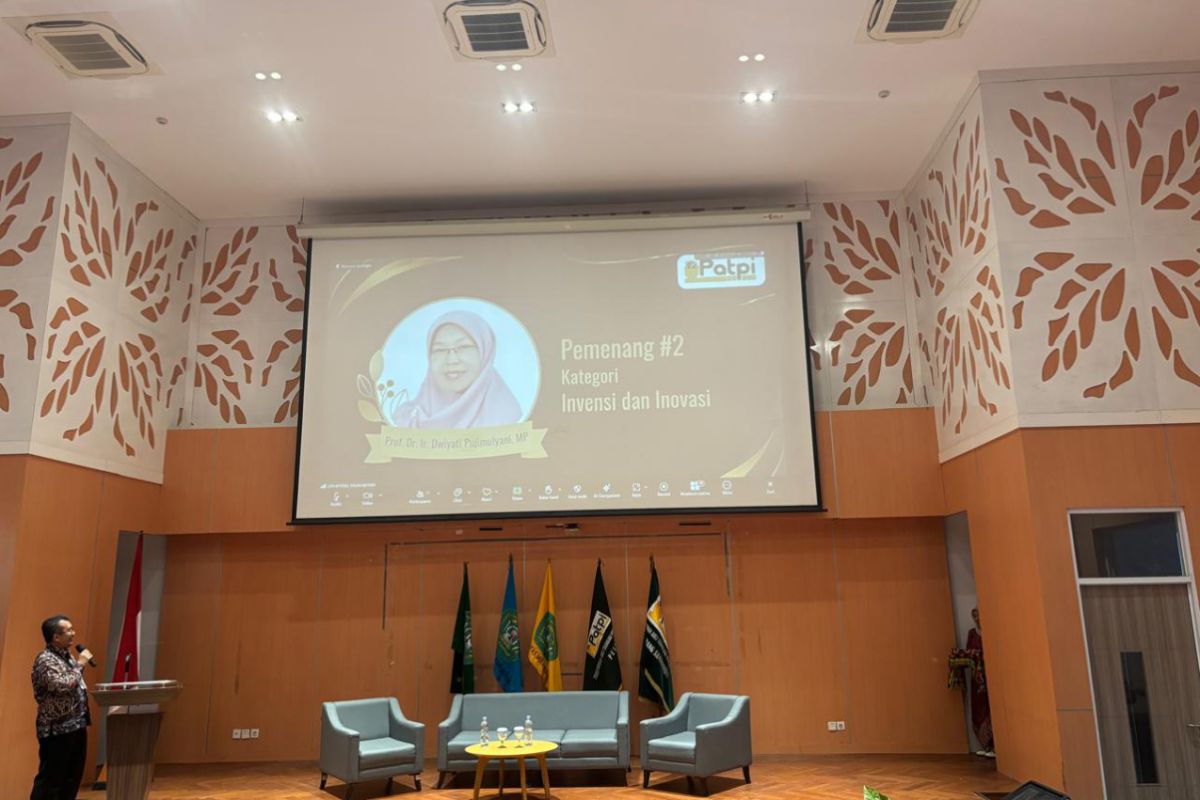 Invensi dan Inovasi pada kunir putih Guru Besar UMBY raih PATPI Award