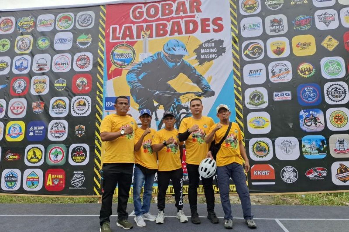 84 komunitas sepeda di Sumatera Utara ikuti gowes digagas Gassak