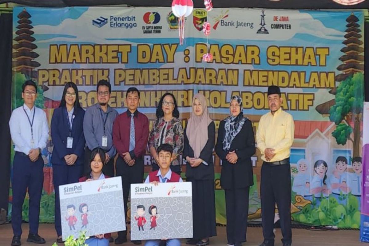 Kolaborasi Bank Jateng dan SMKN 1 Surakarta
