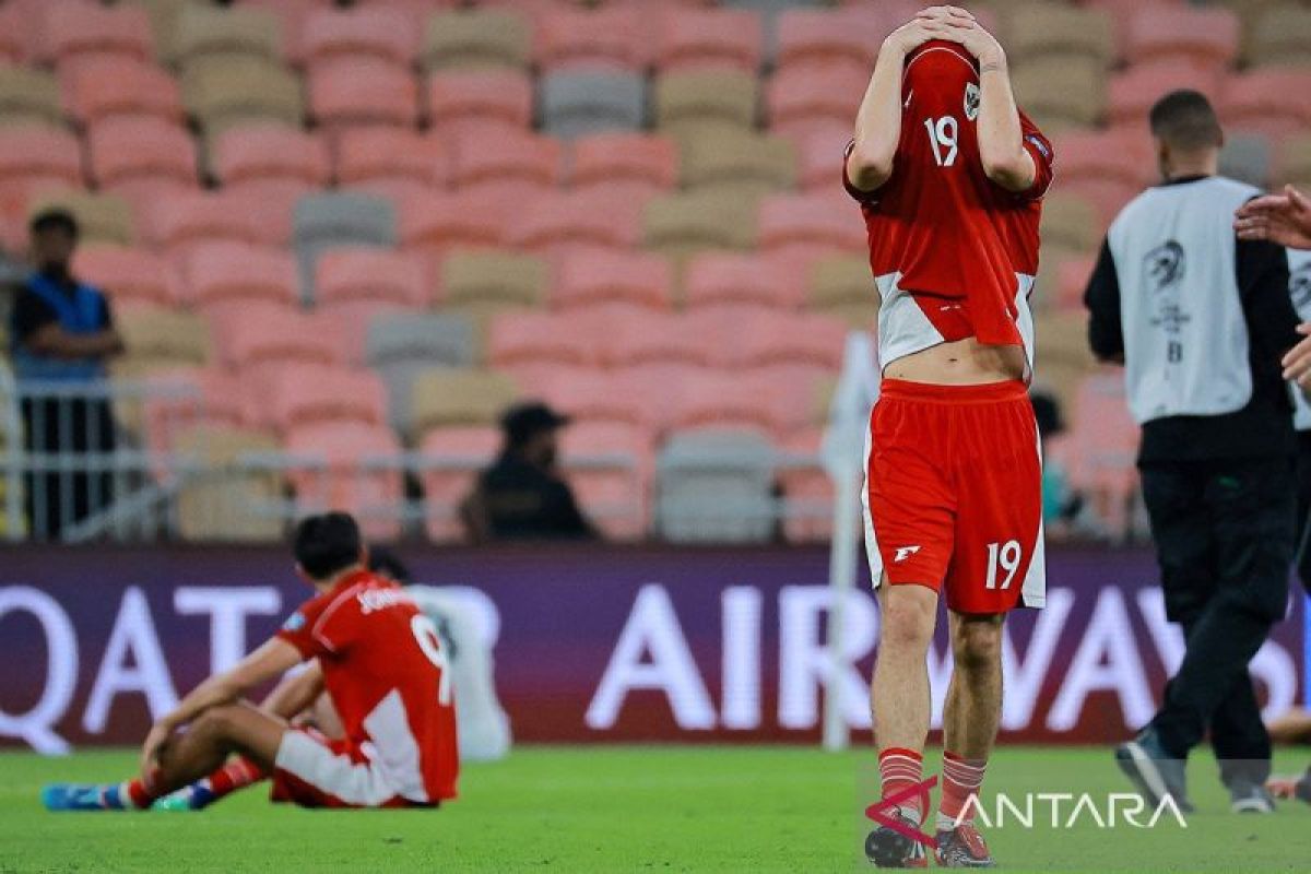 Timnas Indonesia gagal lolos ke Piala Dunia 2026 usai takluk 0-1 dari Irak