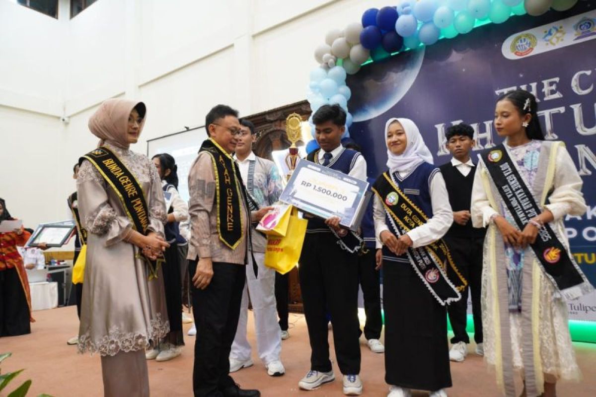 Dimas dan Miftahfathuyah dinobatkan duta GenRe Pontianak 2025