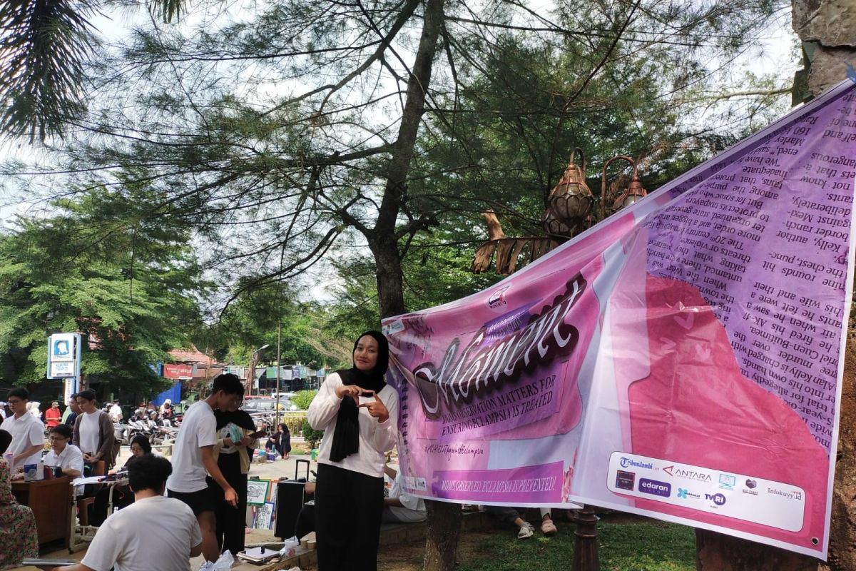 Pemeriksaan kesehatan  gratis di CFD Jambi jangkau masyarakat luas
