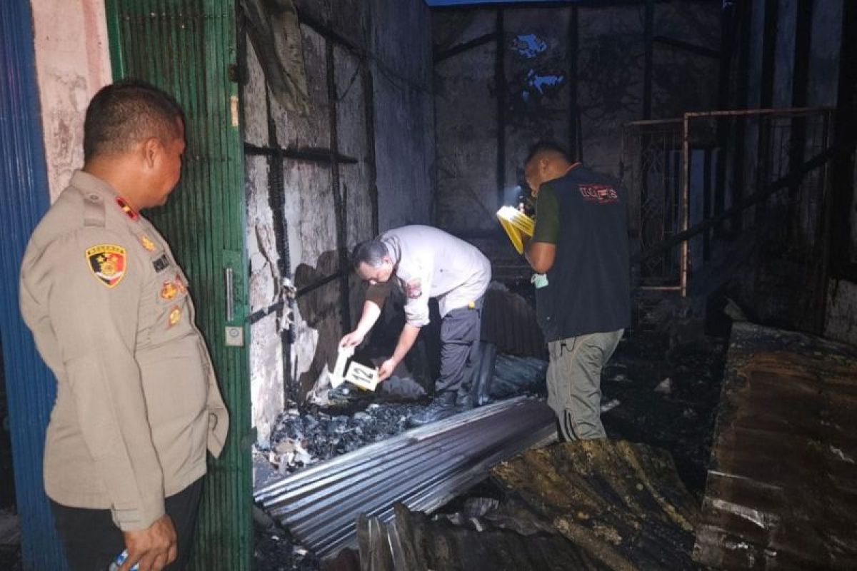 11 ruko di Pasar Kuok Kampar terbakar