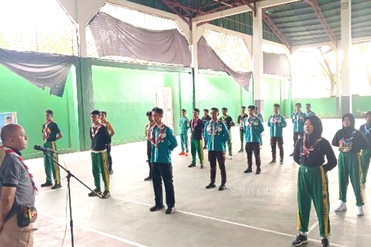 DKD Pramuka Gorontalo seleksi petugas upacara Peran Saka 2025