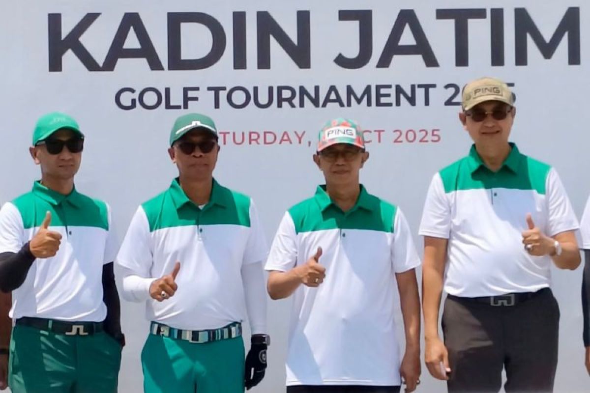 Turnamen Golf Kadin Jatim ajang kolaborasi tingkatkan ekonomi