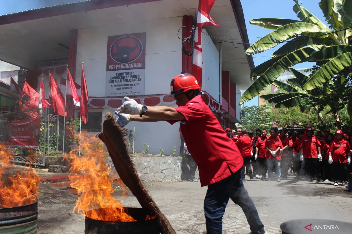 PDIP Surabaya perkuat mitigasi bencana lewat pelatihan penanggulangan kebakaran