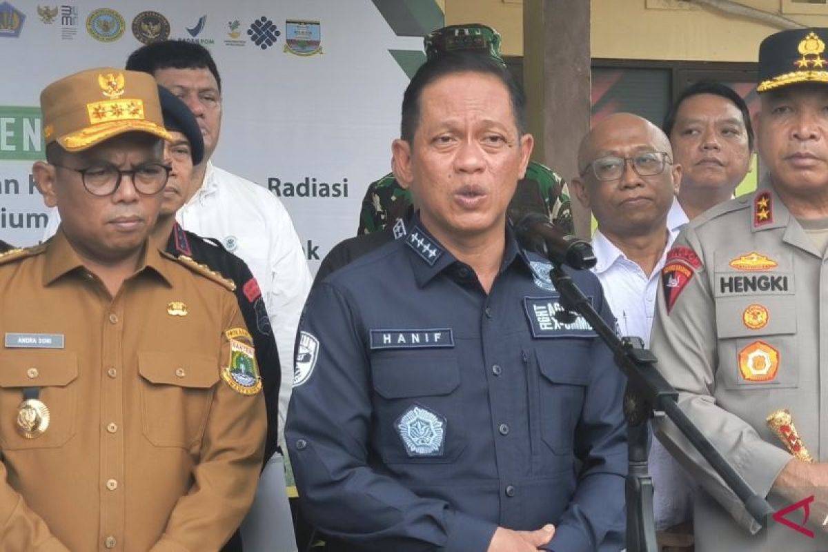 Status kasus radiasi Cikande naik ke tahap penyidikan