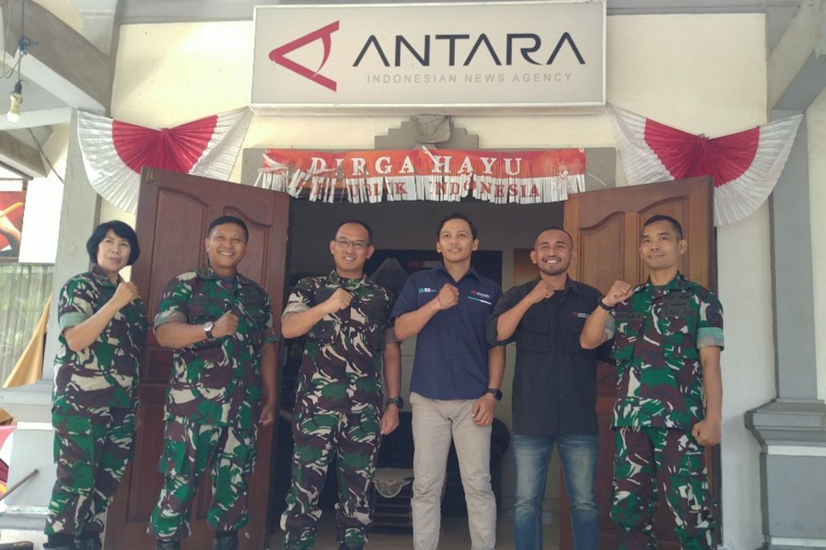 Pendam Udayana kunjungi LKBN ANTARA Bali sinergi diseminasi informasi