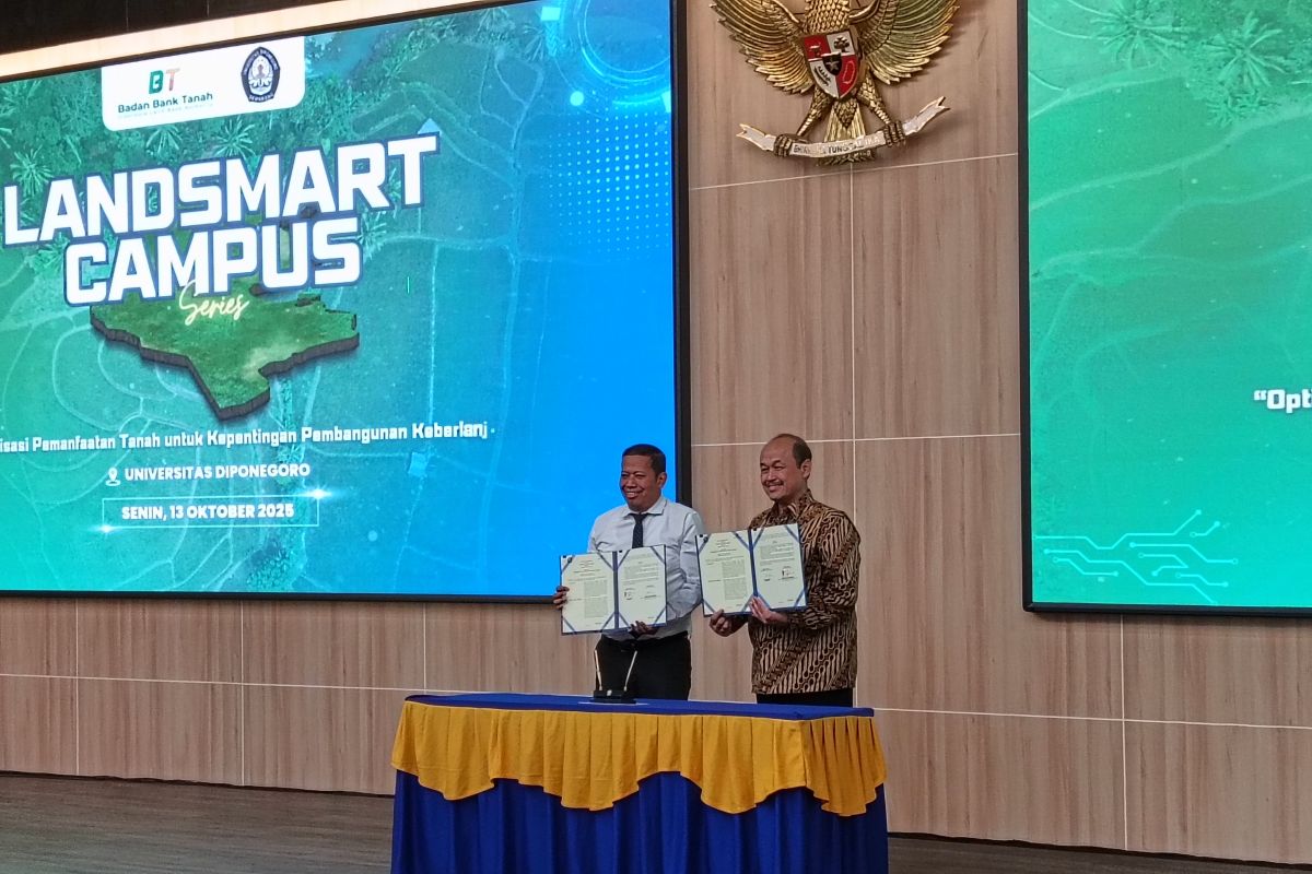 Undip Semarang gandeng Bank Tanah kembangkan riset pertanahan