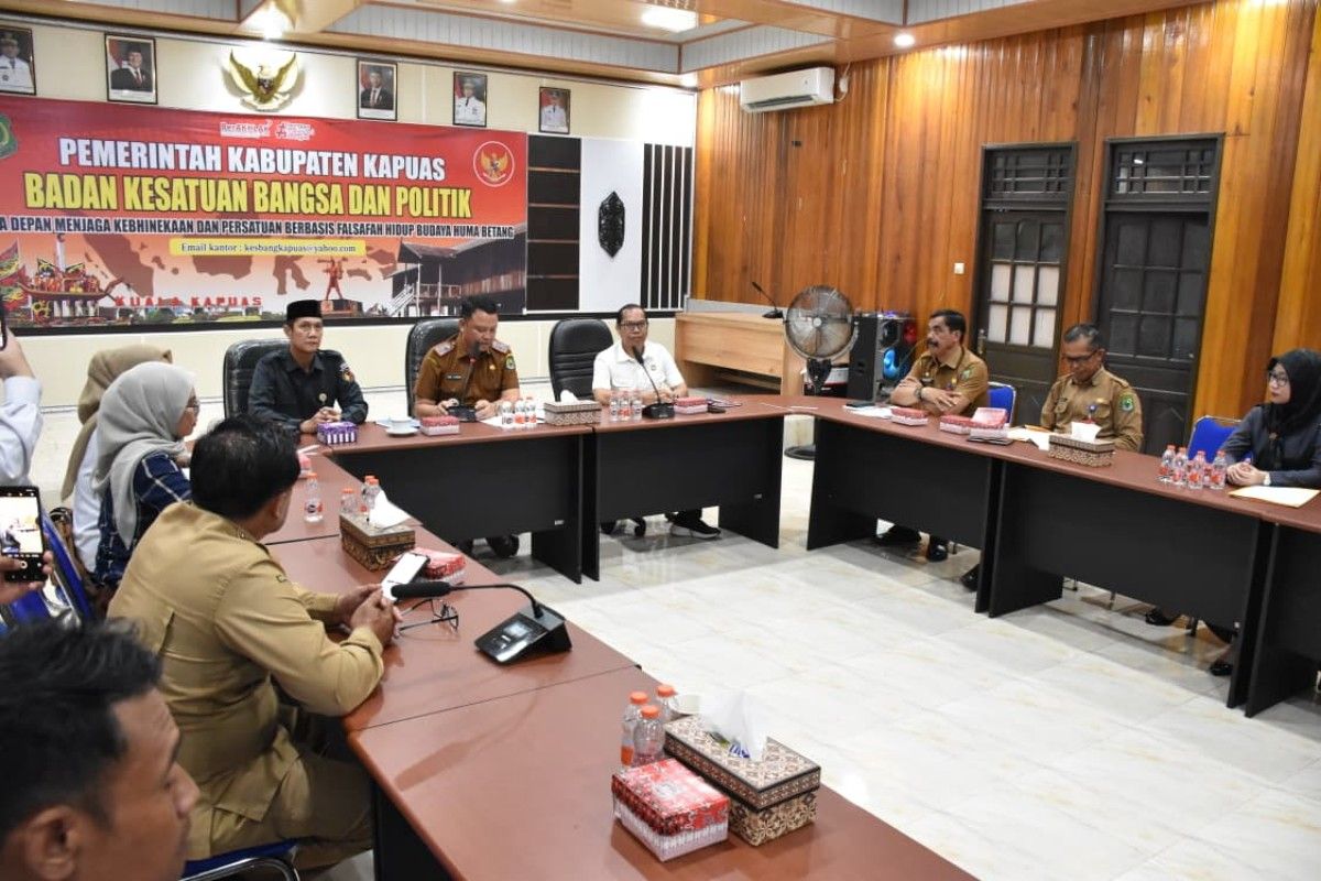 Pemkab Kapuas bentuk Pokja Pendidikan Politik Terpadu