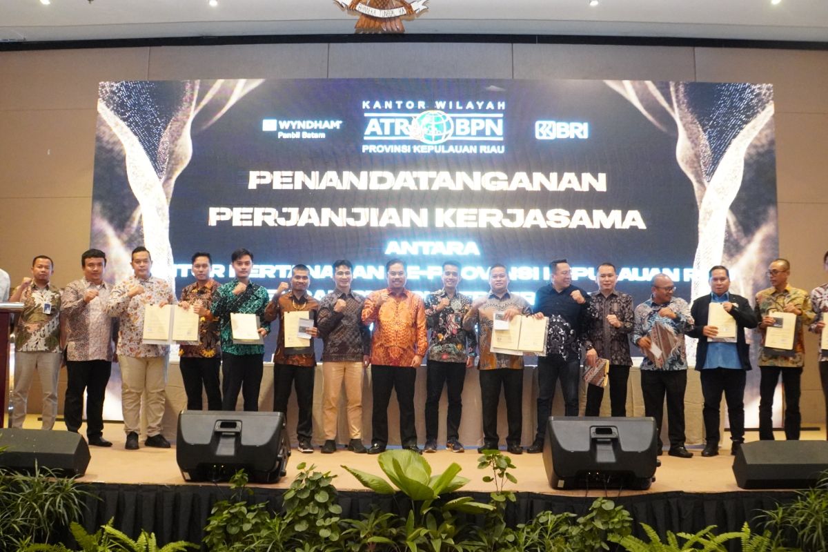 BPN Kepri gencarkan transformasi layanan dan jalin sinergi strategis dengan BRI